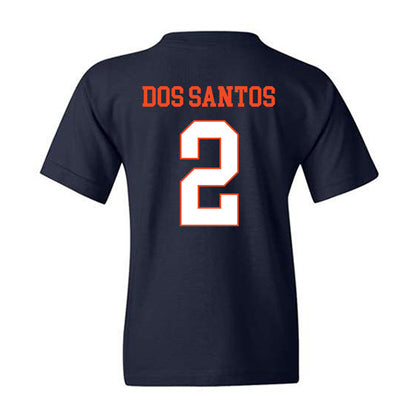 Virginia - NCAA Women's Basketball : Raiane Dos Santos - Youth T-Shirt-1