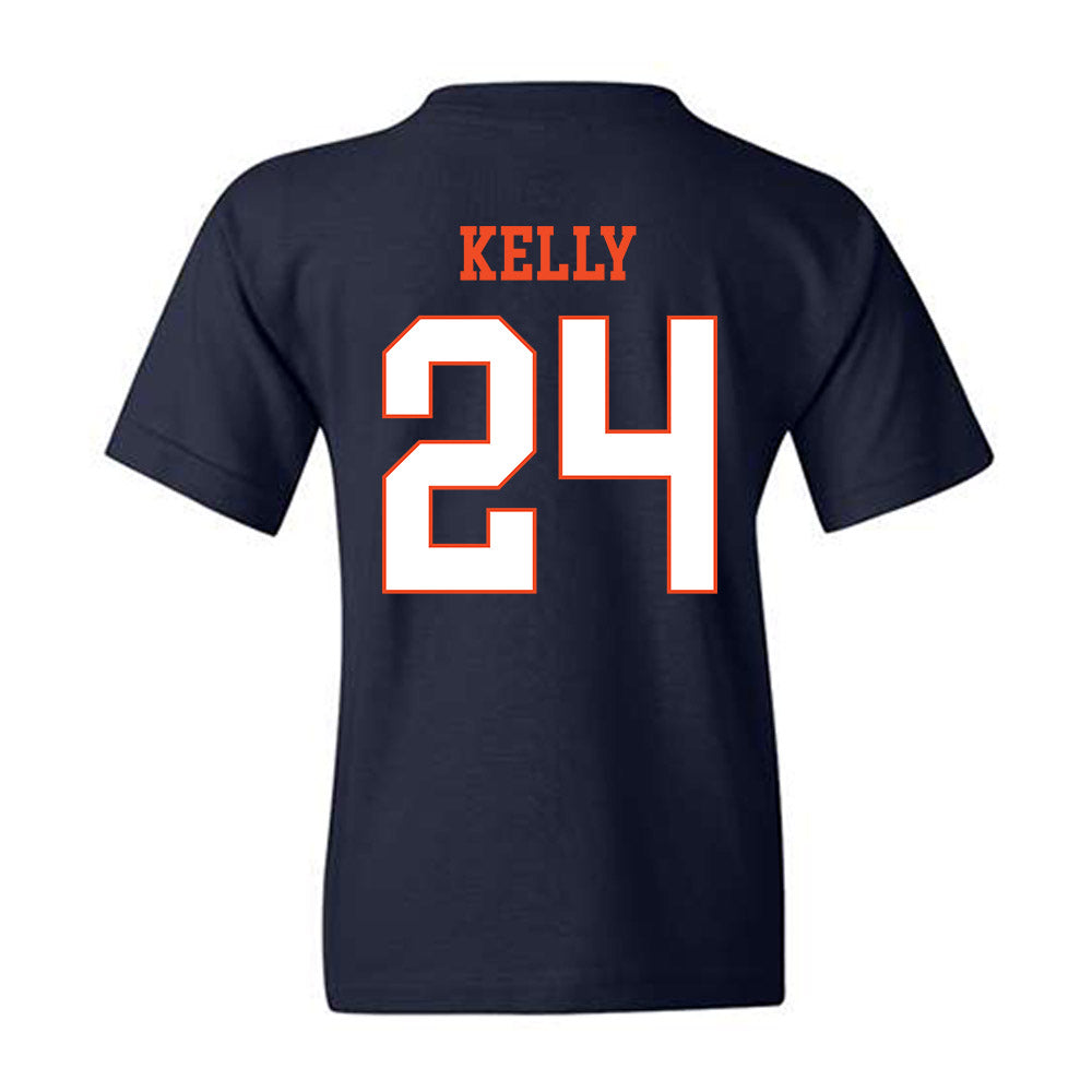 Virginia - NCAA Women's Soccer : Kathryn Kelly - Youth T-Shirt-1