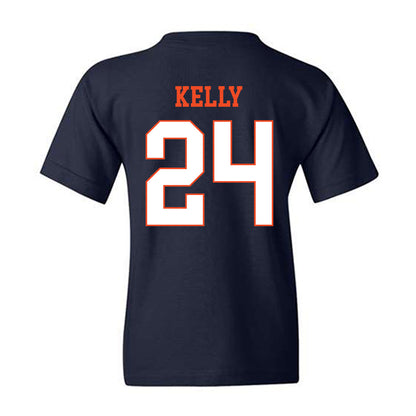 Virginia - NCAA Women's Soccer : Kathryn Kelly - Youth T-Shirt-1