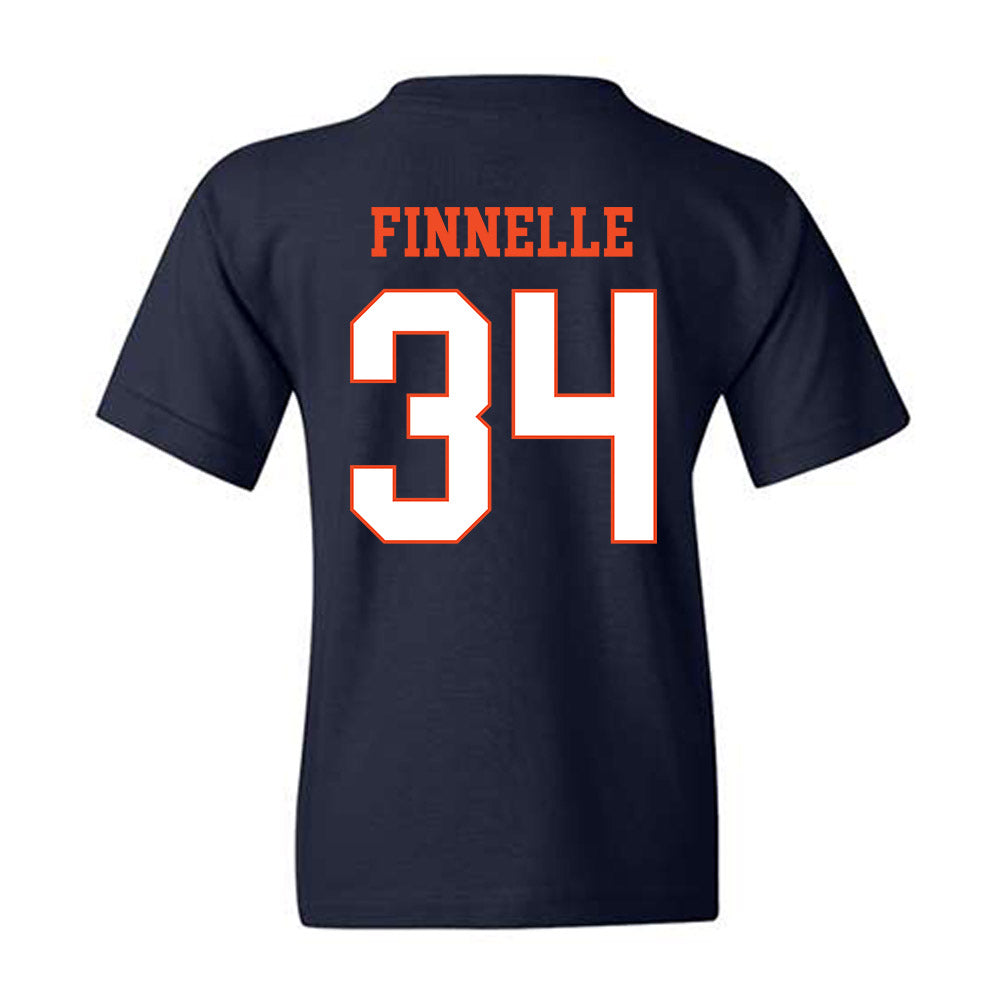 Virginia - NCAA Women's Lacrosse : Elyse Finnelle - Youth T-Shirt-1
