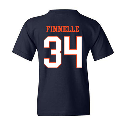 Virginia - NCAA Women's Lacrosse : Elyse Finnelle - Youth T-Shirt-1