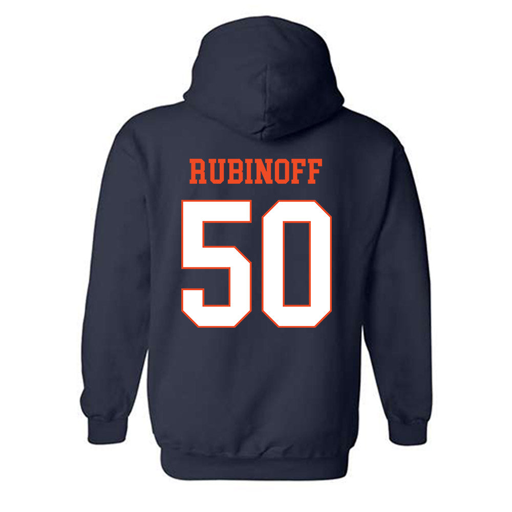 Virginia - NCAA Football : Wyatt Rubinoff - Hooded Sweatshirt-1