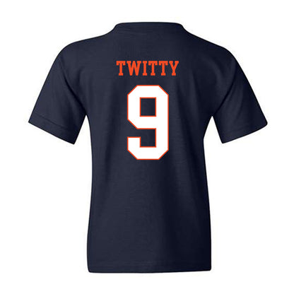 Virginia - NCAA Football : Dakota Twitty - Youth T-Shirt-1
