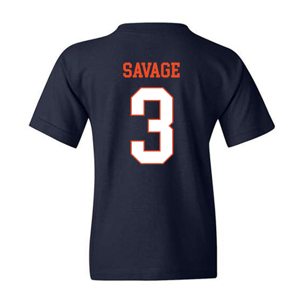 Virginia - NCAA Women's Field Hockey : Riley Savage - Youth T-Shirt-1