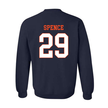 Virginia - NCAA Football : Chris Spence - Crewneck Sweatshirt-1