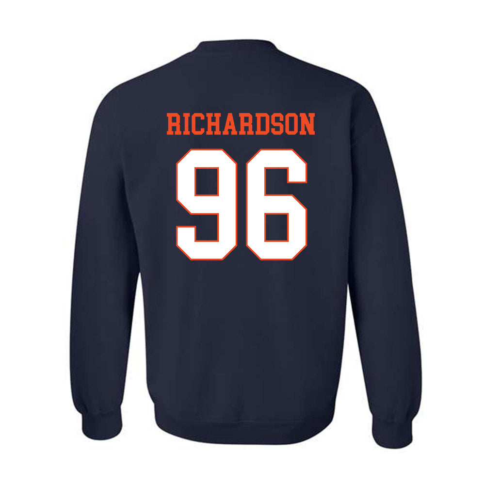 Virginia - NCAA Football : JaySean Richardson - Crewneck Sweatshirt-1