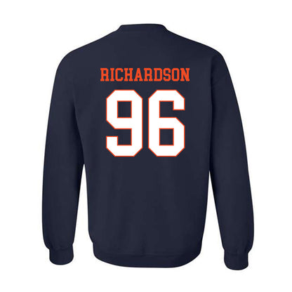 Virginia - NCAA Football : JaySean Richardson - Crewneck Sweatshirt-1