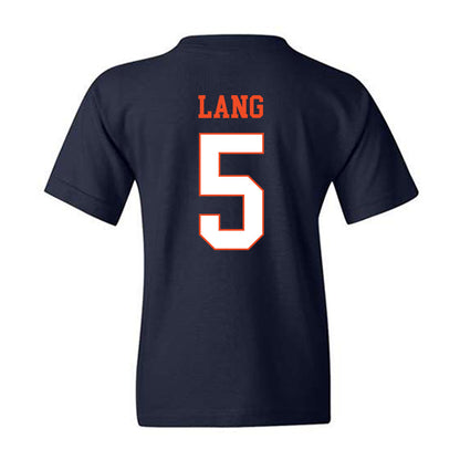 Virginia - NCAA Women's Volleyball : Caroline Lang - Youth T-Shirt-1