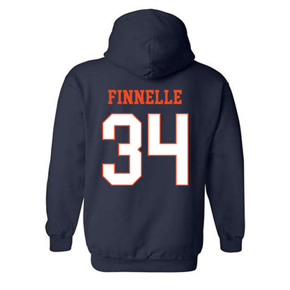 Virginia - NCAA Women's Lacrosse : Elyse Finnelle - Hooded Sweatshirt-1
