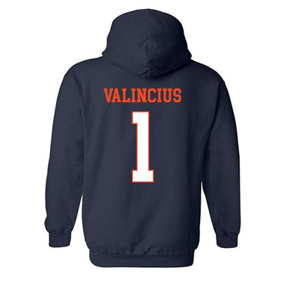 Virginia - NCAA Baseball : Tomas Valincius - Hooded Sweatshirt