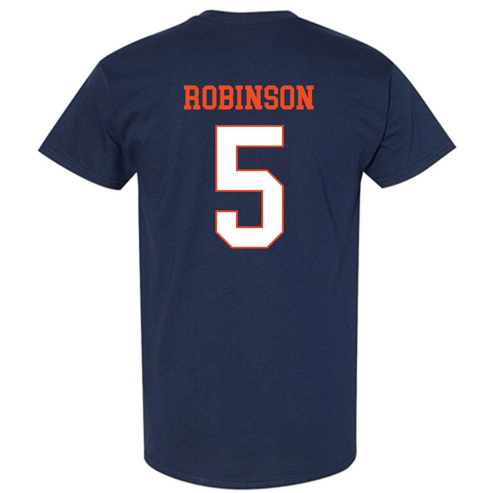Virginia - NCAA Football : Kam Robinson - T-Shirt-1
