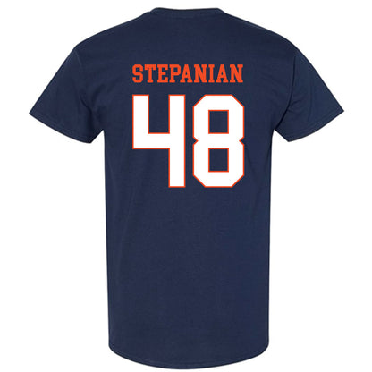 Virginia - NCAA Men's Lacrosse : John "Reese" Stepanian - T-Shirt-1