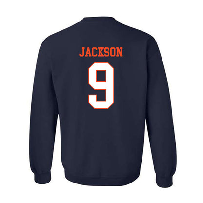 Virginia - NCAA Football : Jermarian Jackson - Crewneck Sweatshirt-1