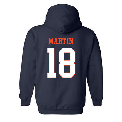 Virginia - NCAA Football : Da'Shawn Martin - Hooded Sweatshirt-1