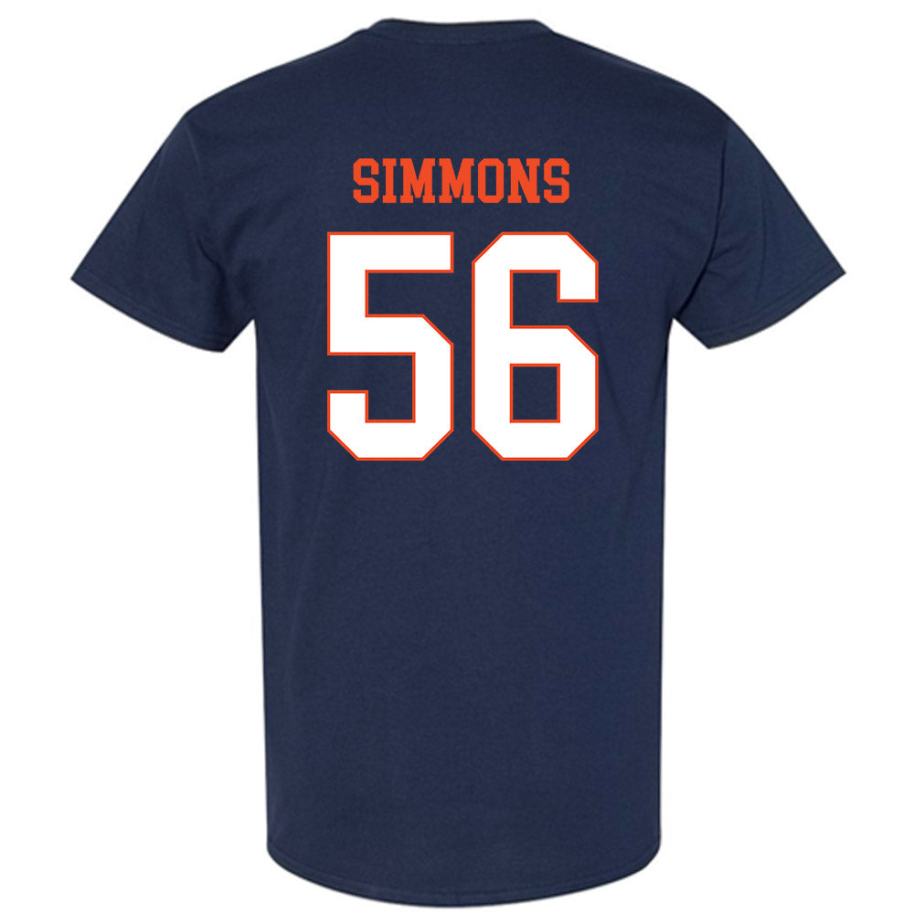 Virginia - NCAA Football : Tyler Simmons - T-Shirt-1