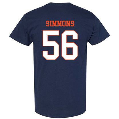 Virginia - NCAA Football : Tyler Simmons - T-Shirt-1