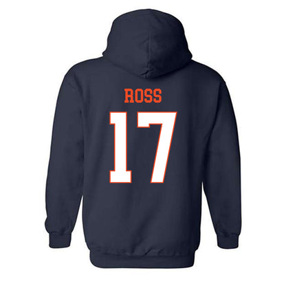 Virginia - NCAA Football : Justin Ross - Hooded Sweatshirt-1
