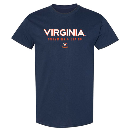 Virginia - NCAA Men's Swimming & Diving : Gerhardt Hoover - T-Shirt-0