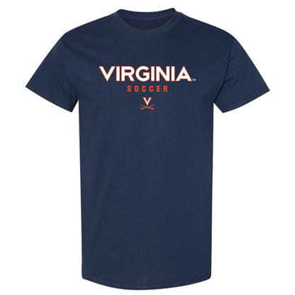 Virginia - NCAA Men's Soccer : Caleb Tunks - T-Shirt-0