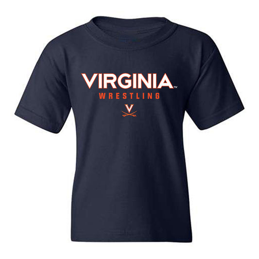 Virginia - NCAA Wrestling : Max Shulaw - Youth T-Shirt-0