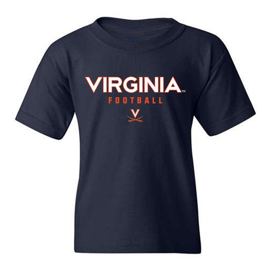Virginia - NCAA Football : Lukas Sanker - Youth T-Shirt-0