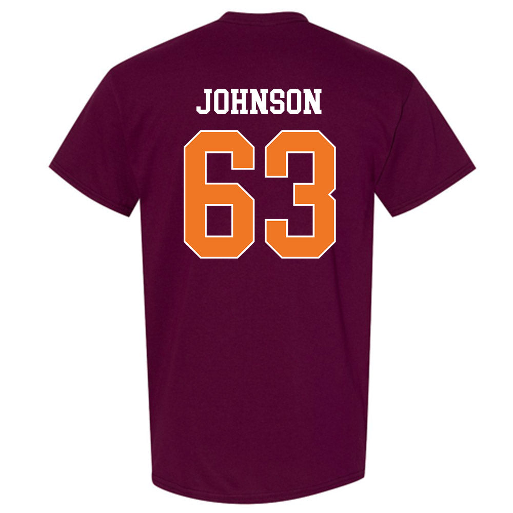 Virginia Tech - NCAA Football : Kamren Johnson - Classic Shersey T-Shirt-1