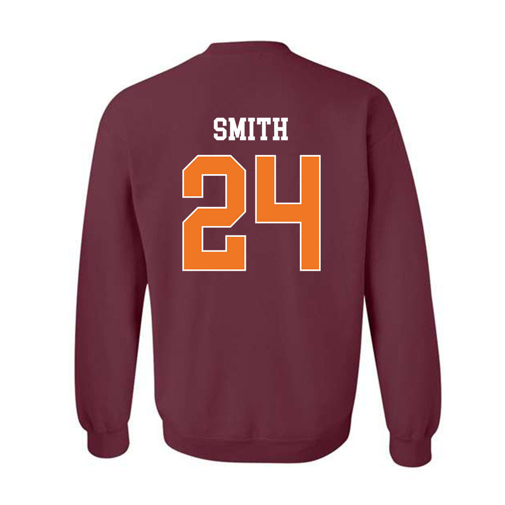 Virginia Tech - NCAA Baseball : Peyton Smith - Classic Shersey Crewneck Sweatshirt-1
