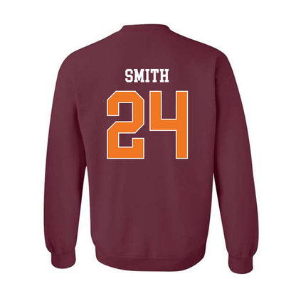 Virginia Tech - NCAA Baseball : Peyton Smith - Classic Shersey Crewneck Sweatshirt-1