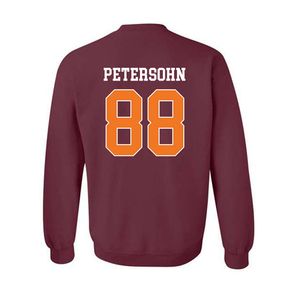 Virginia Tech - NCAA Football : Pierce Petersohn - Classic Shersey Crewneck Sweatshirt-1