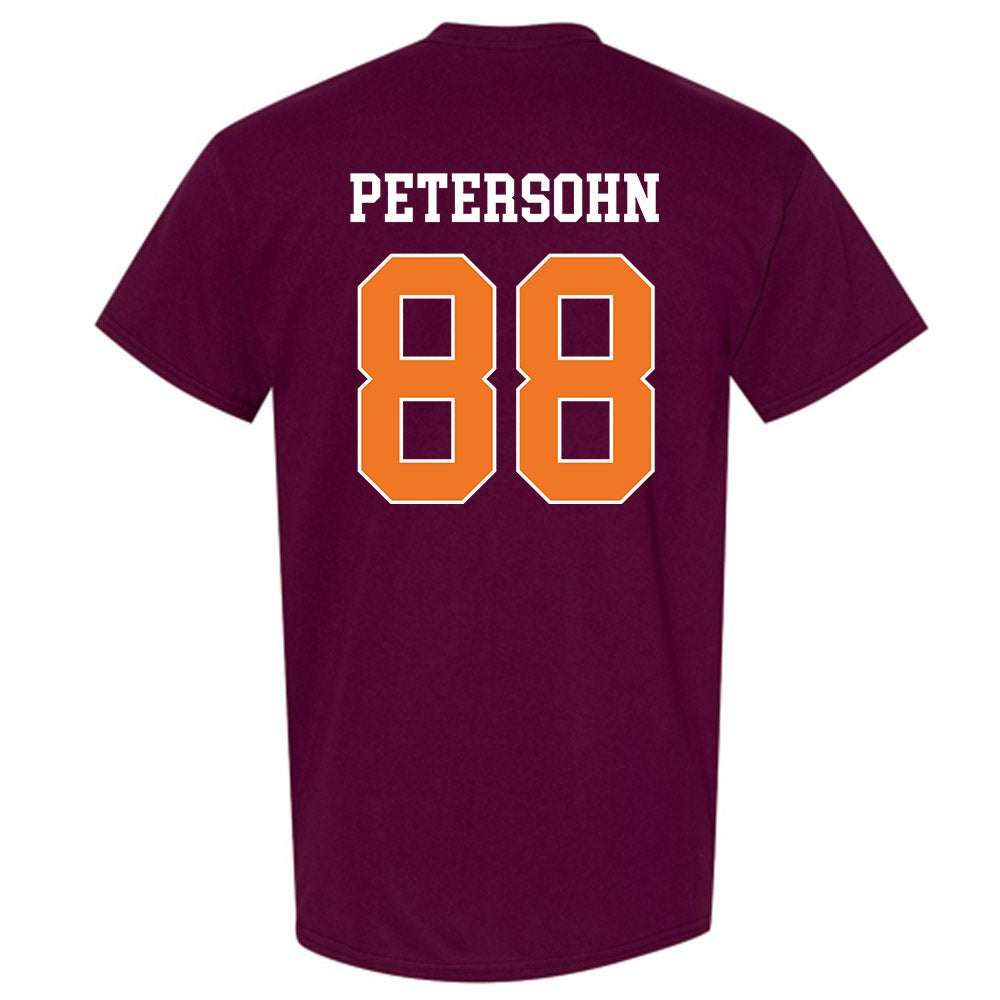 Virginia Tech - NCAA Football : Pierce Petersohn - Classic Shersey T-Shirt-1