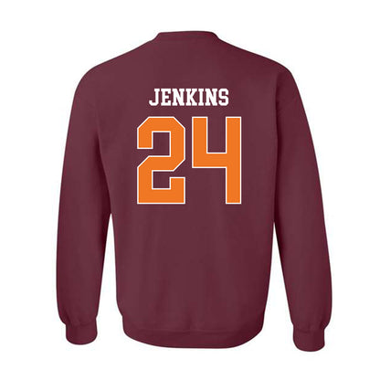 Virginia Tech - NCAA Women's Basketball : Amani Jenkins - Classic Shersey Crewneck Sweatshirt-1