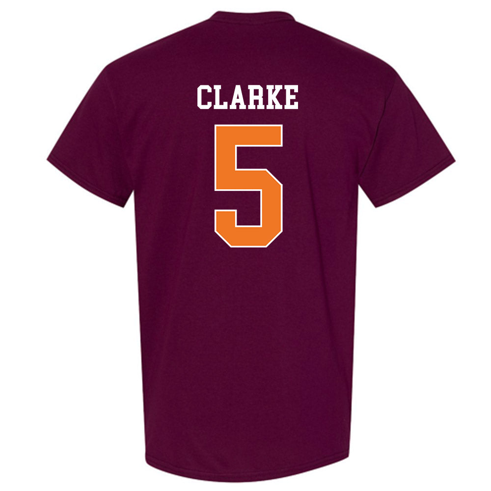 Virginia Tech - NCAA Football : Joshua Clarke - Classic Shersey T-Shirt-1