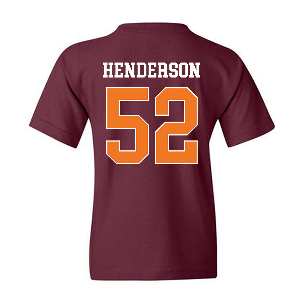 Virginia Tech - NCAA Football : Sherrod Henderson - Classic Shersey Youth T-Shirt-1