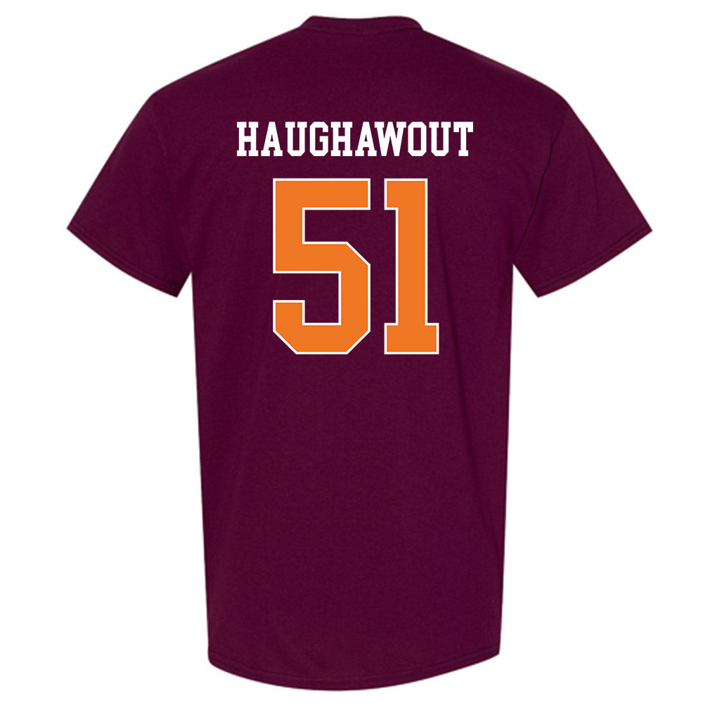 Virginia Tech - NCAA Football : Elijah Haughawout - Classic Shersey T-Shirt-1