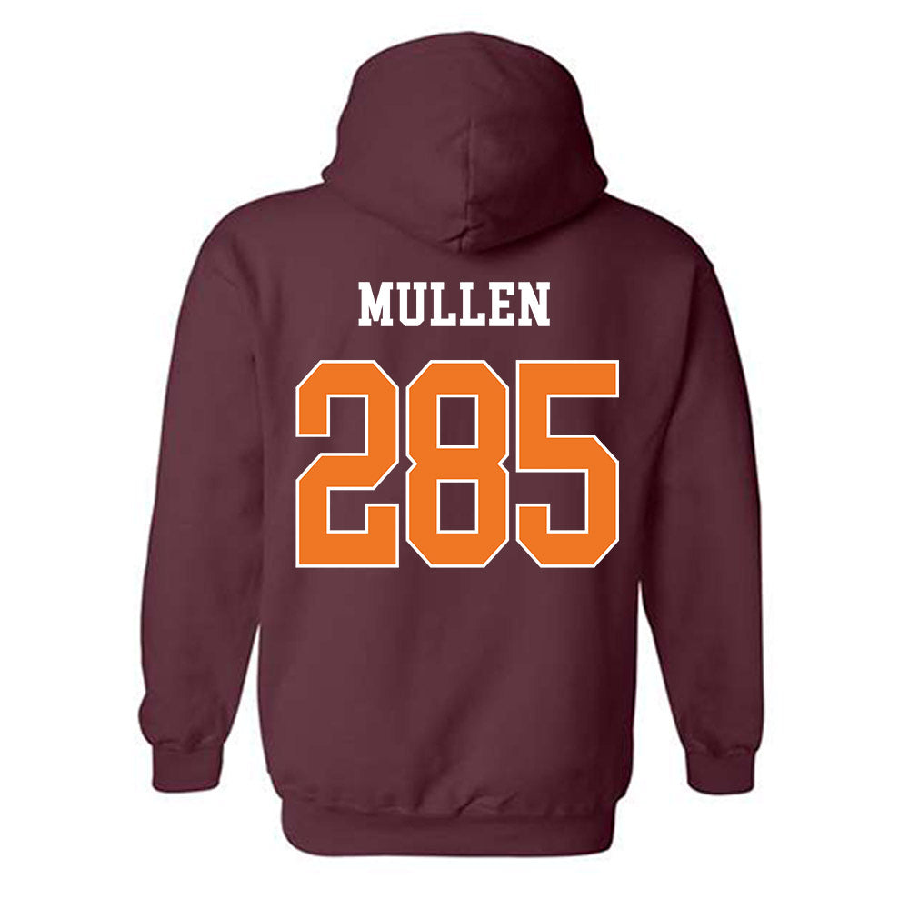 Virginia Tech - NCAA Wrestling : Jimmy Mullen - Classic Shersey Hooded Sweatshirt-1