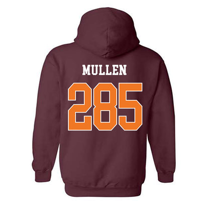 Virginia Tech - NCAA Wrestling : Jimmy Mullen - Classic Shersey Hooded Sweatshirt-1
