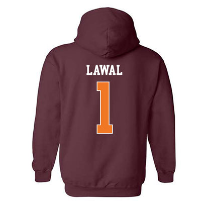 Virginia Tech - NCAA Men's Basketball : Tobi Lawal - Classic Shersey Hooded Sweatshirt-1