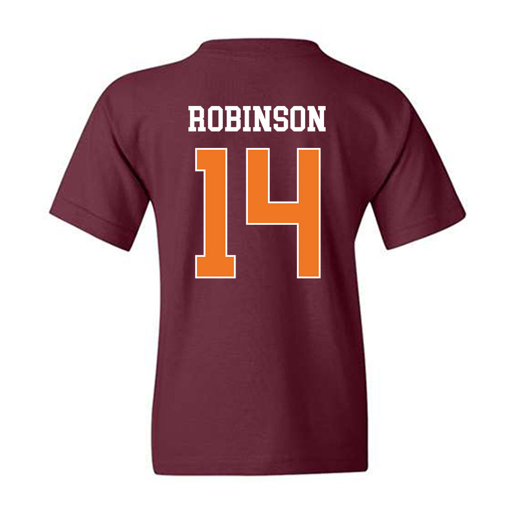 Virginia Tech - NCAA Football : Sheldon Robinson - Classic Shersey Youth T-Shirt-1