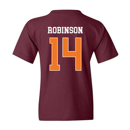 Virginia Tech - NCAA Football : Sheldon Robinson - Classic Shersey Youth T-Shirt-1