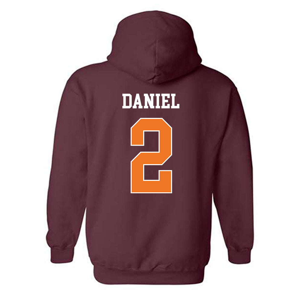 Virginia Tech - NCAA Baseball : Pete Daniel - Classic Shersey Hooded Sweatshirt-1