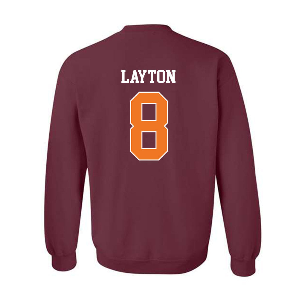 Virginia Tech - NCAA Softball : Avery Layton - Classic Shersey Crewneck Sweatshirt-1