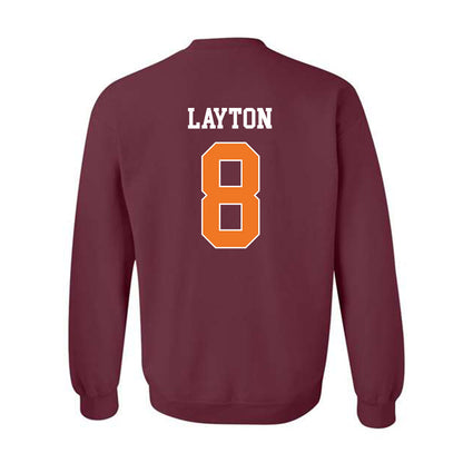 Virginia Tech - NCAA Softball : Avery Layton - Classic Shersey Crewneck Sweatshirt-1