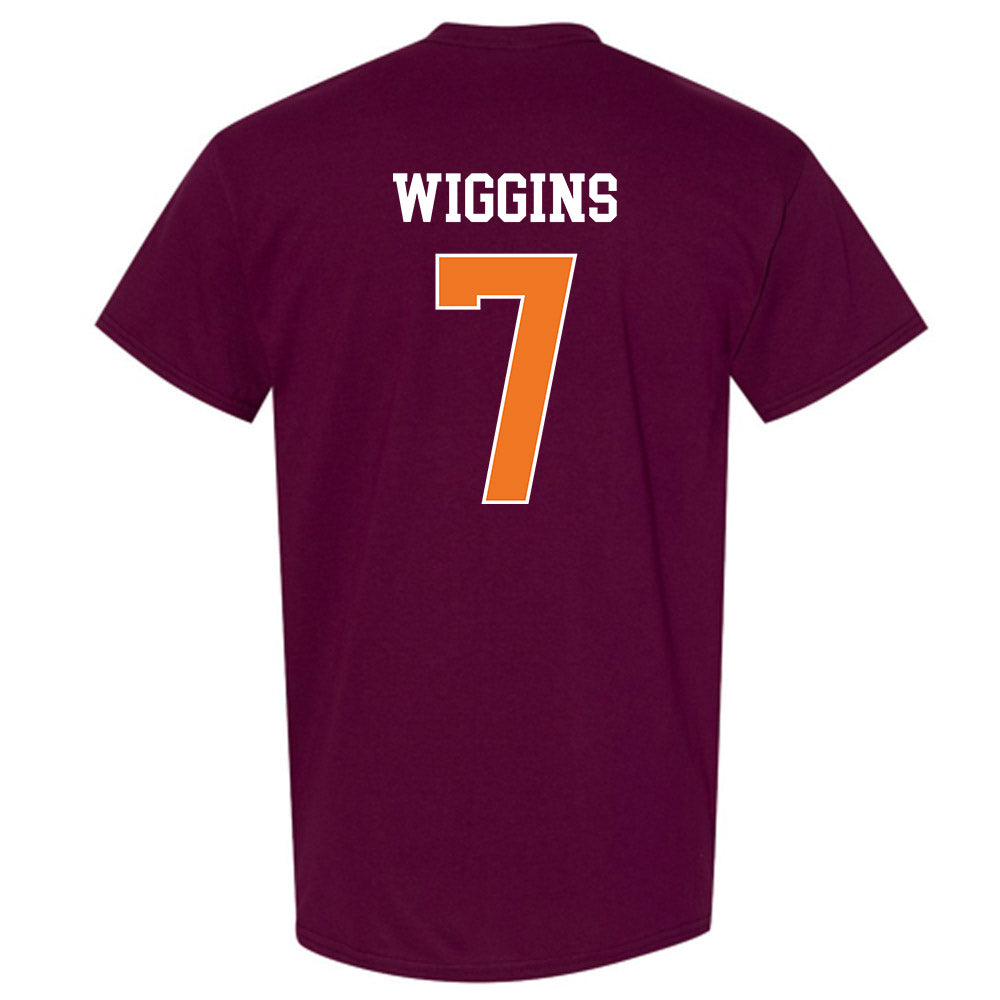 Virginia Tech - NCAA Football : Chanz Wiggins - Classic Shersey T-Shirt-1