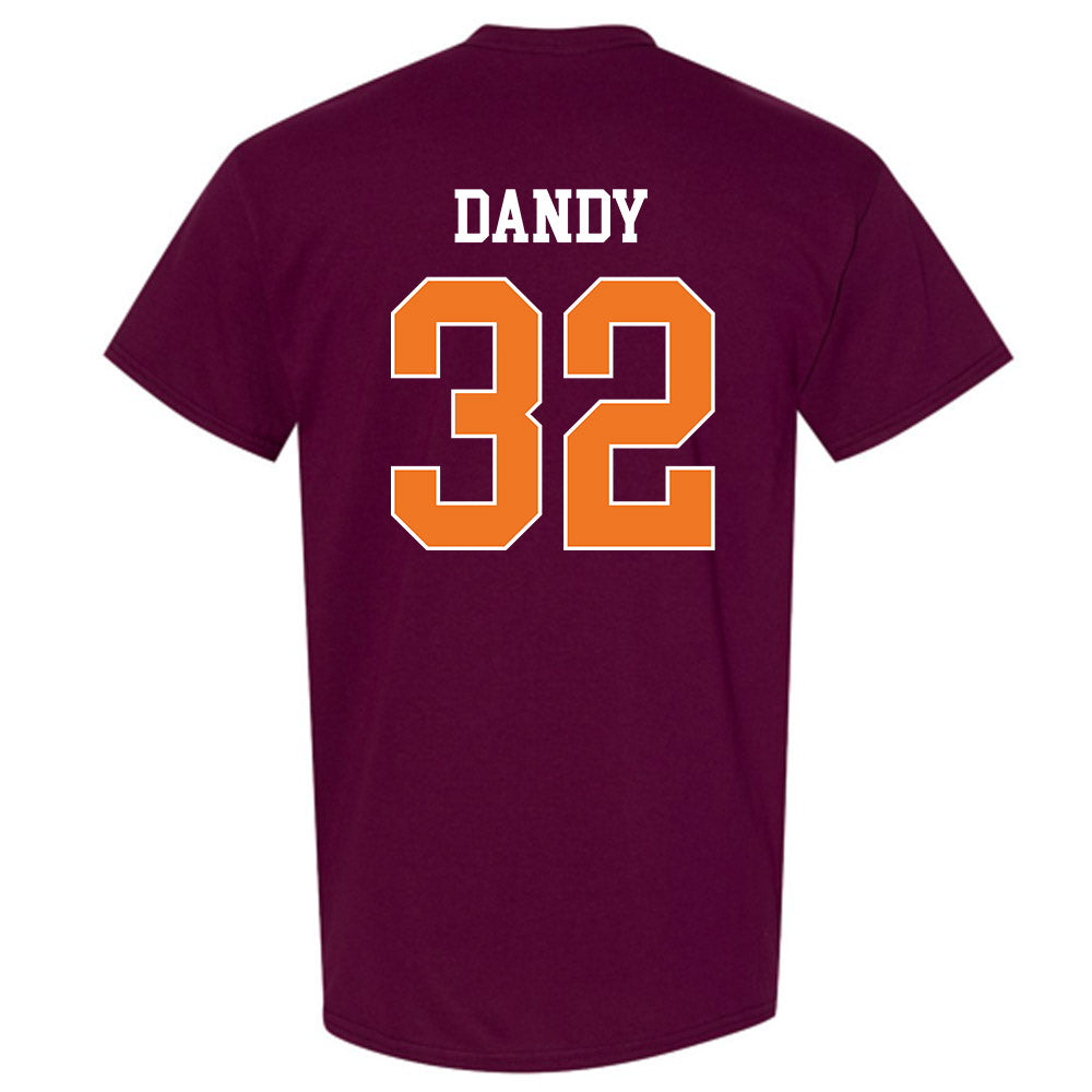 Virginia Tech - NCAA Football : Deric Dandy - Classic Shersey T-Shirt-1