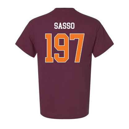 Virginia Tech - NCAA Wrestling : Sonny Sasso - Classic Shersey Ultra Cotton T-Shirt-1