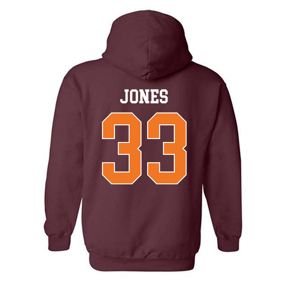 Virginia Tech - NCAA Women's Lacrosse : Aaliyah Jones - Classic Shersey Hooded Sweatshirt-1