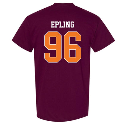 Virginia Tech - NCAA Football : Christian Epling - Classic Shersey T-Shirt-1