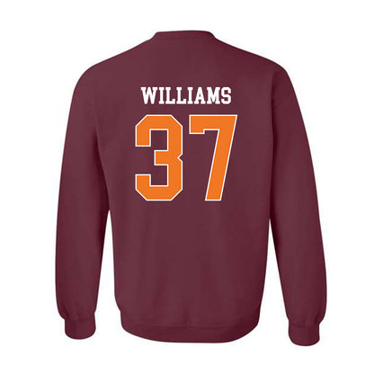 Virginia Tech - NCAA Football : Mylachi Williams - Classic Shersey Crewneck Sweatshirt-1