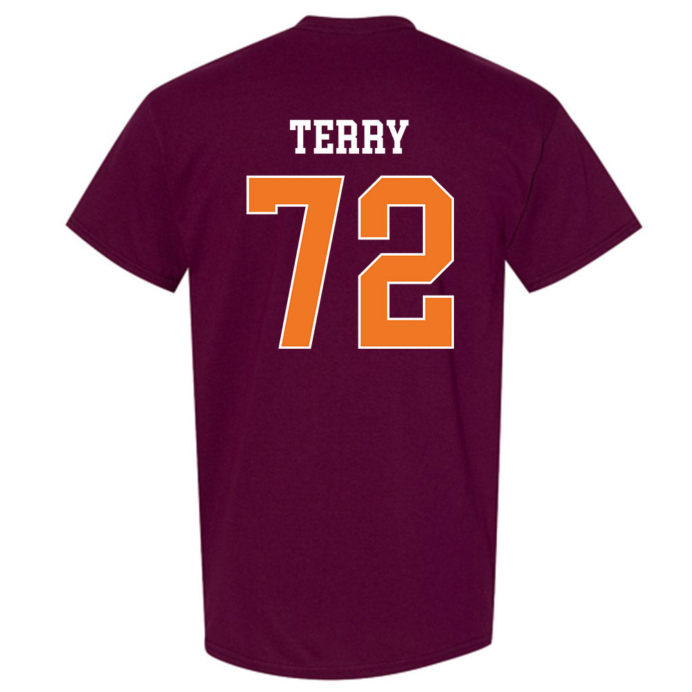 Virginia Tech - NCAA Football : Justin Terry - Classic Shersey T-Shirt-1