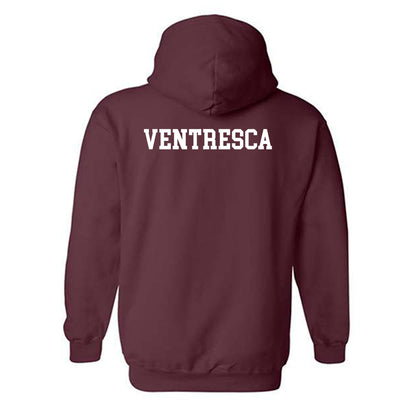 Virginia Tech - NCAA Wrestling : Eddie Ventresca - Classic Shersey Hooded Sweatshirt-1